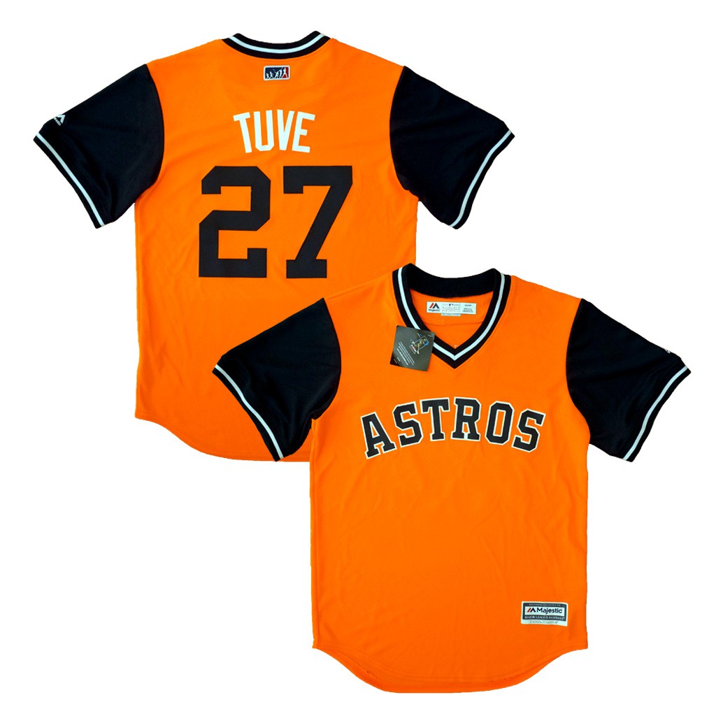 Majestic 太空人隊 Jose Altuve 2018 Players Weekend Cool Base 球衣