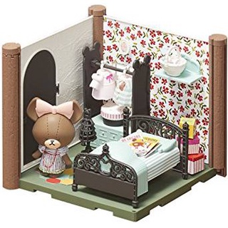HACO ROOM 15363 小熊學校 我的房間套組 箱房 微縮模型 室內設計 KUMA BANDAI 微縮 萌 場景