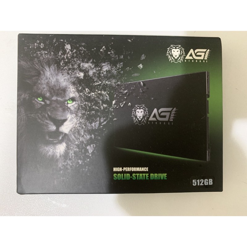 AGI 512GB SSD 2.5吋