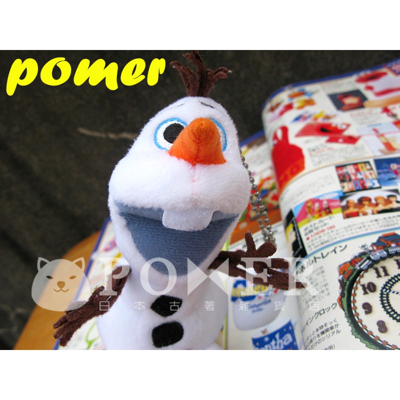 ☆POMER☆日本Disney授權台灣絕版正品 冰雪奇緣 可愛 Olaf 雪寶 娃娃玩偶 吊飾 情人節 生日禮物 聖誕節