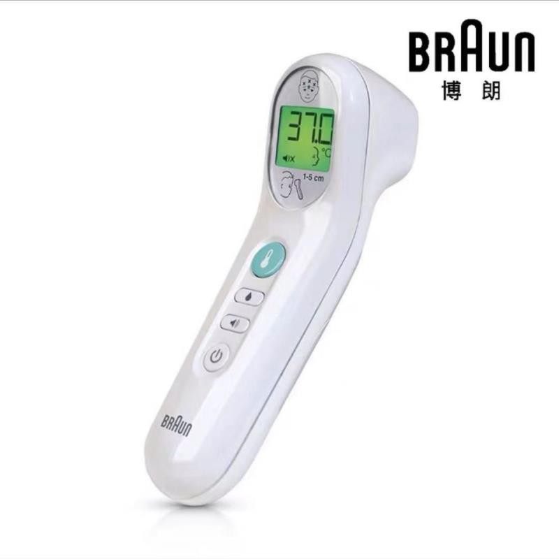 德國braun百靈額溫槍bnt100額溫計兒童嬰兒寶寶紅外額式體溫計1 蝦皮購物