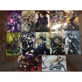 現貨 fate FGO 冠位指定 卡貼 貼紙 收藏卡 悠遊卡貼