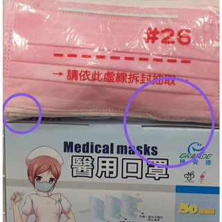臺灣製 現貨 GRANDE格安德醫用口罩 兒童.成人平面醫用口罩*50入/盒-81 #百富生活館