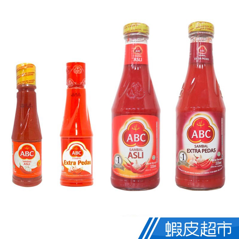 印尼abc辣椒醬135ml 335ml 一般 重辣 傳統印尼辣椒醬現貨蝦皮直送 蝦皮購物