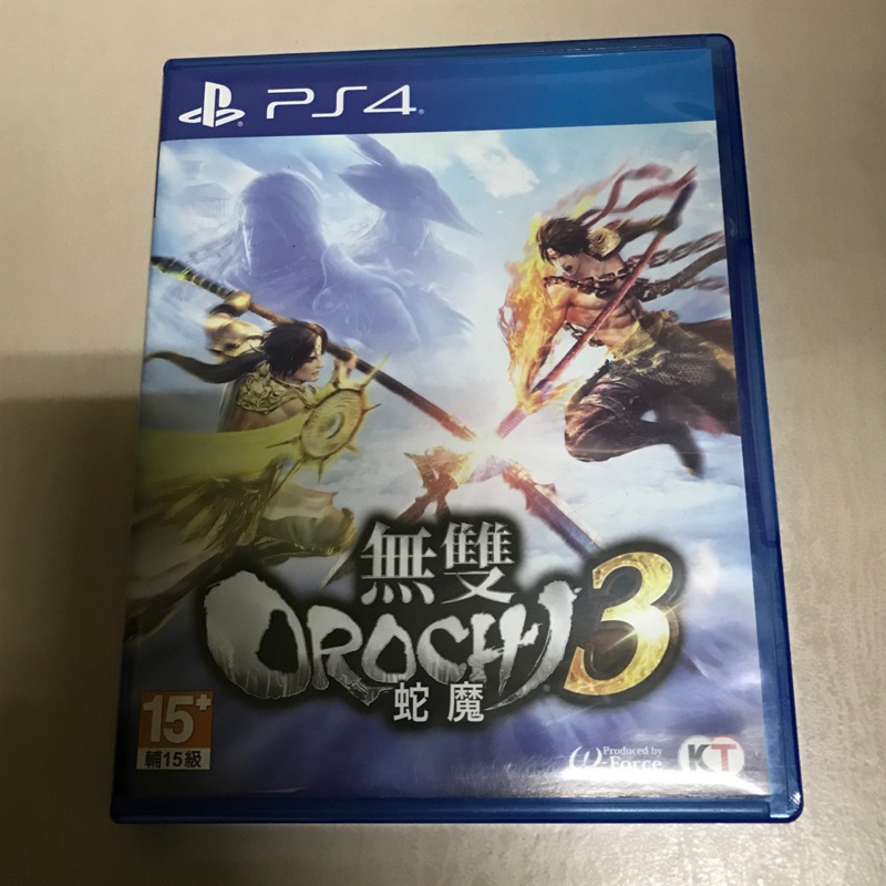 蛇魔3-PS4（中文版 ）光碟 二手 （特典未用）蛇魔無雙3
