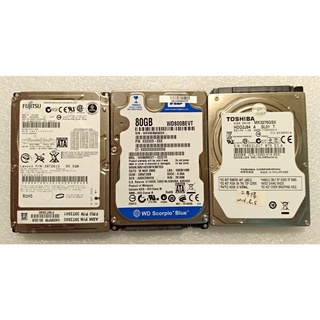 80G 120G 160G 320G 2.5吋 硬碟 筆電用 各廠牌