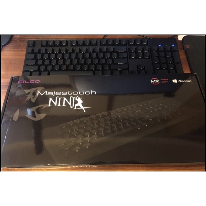 filco majestouch 2 ninja 茶軸 104鍵 英文側刻