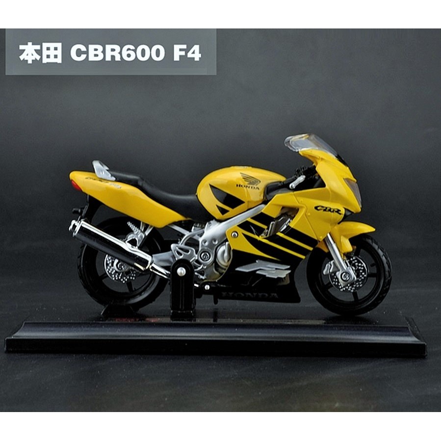 【本田摩托車模型】Honda CBR 600F4 黃色 重型機車模型 Maisto 美馳圖 1/18精品車模