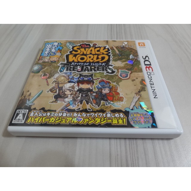 領券免運 3ds The Snack World 日版 蝦皮購物