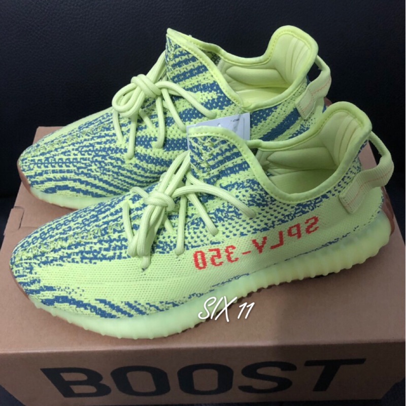 @SIX@ADIDAS YEEZY BOOST 350 V2 黃斑馬 B37572