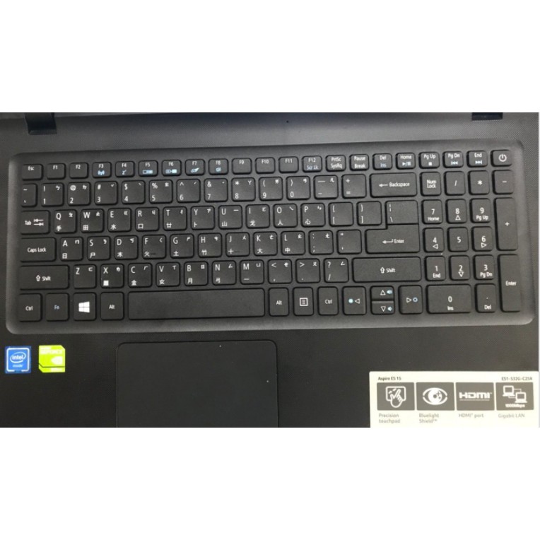 鍵盤保護膜 鍵盤膜 適用 宏基 ACER Aspire ES 15 ES1-532G-C25X 15.6吋筆電 樂源3C