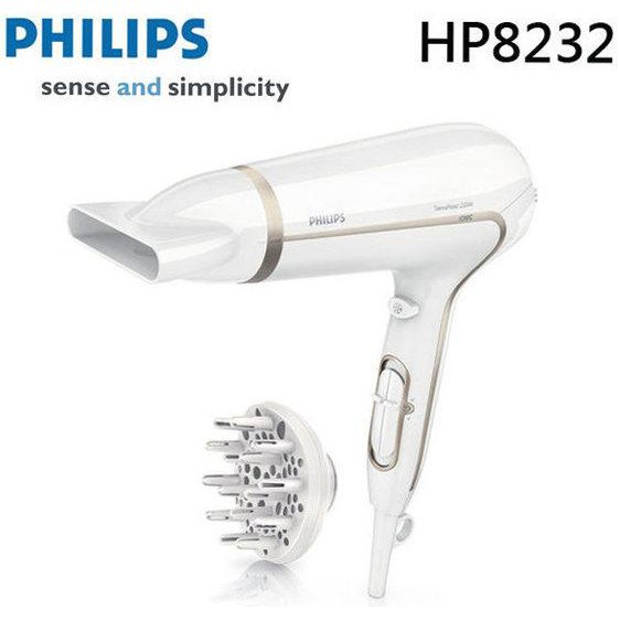 全新未拆 PHILIPS 飛利浦 沙龍級護髮水潤負離子專業吹風機 HP-8232