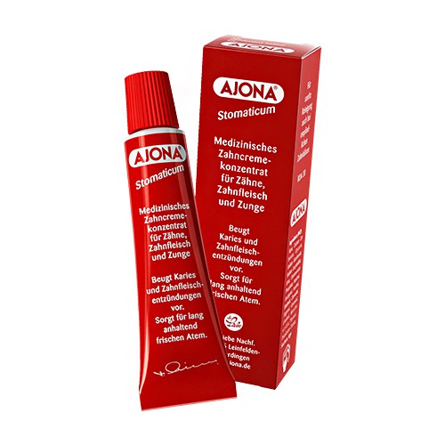 【現貨】德國 AJONA 草本濃縮牙膏 25ml 無氟 草本牙膏 牙膏 清新 口腔清潔 刷牙 dm 德國原裝 附發票