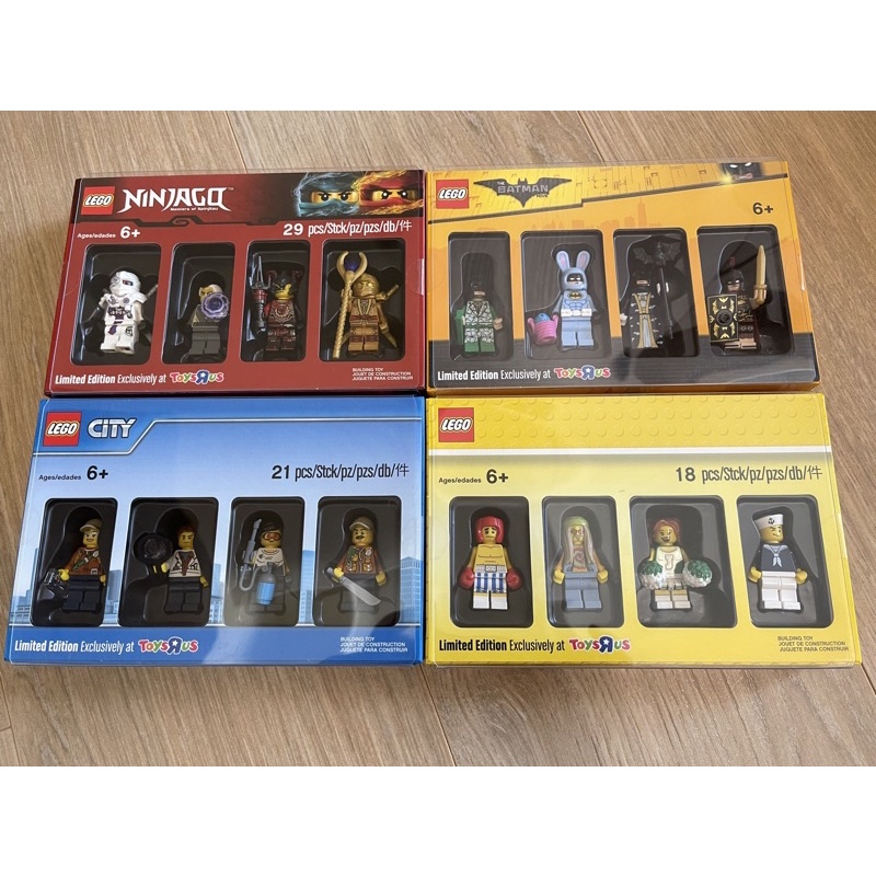LEGO人偶5004938/5004939/5004940/5004941四組合售