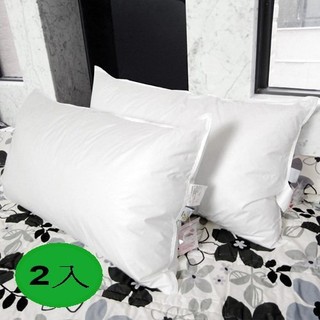 【樂樂生活精品】【凱蕾絲帝】臺灣製造專櫃級100％純天然超澎柔羽絨枕(2入)1.4kg免運費!