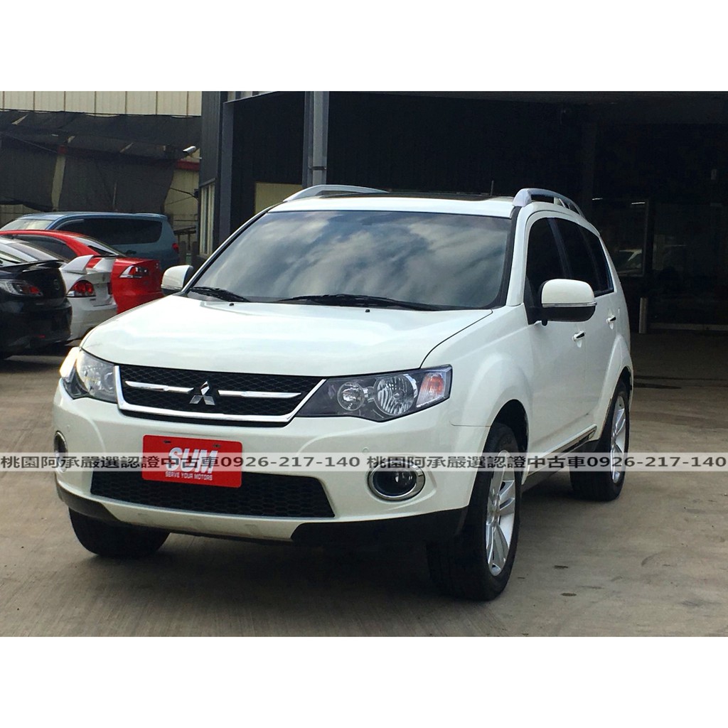 Fb搜尋桃園阿承 三菱超人氣outlander 11年2 4cc 白色二手車中古車 蝦皮購物