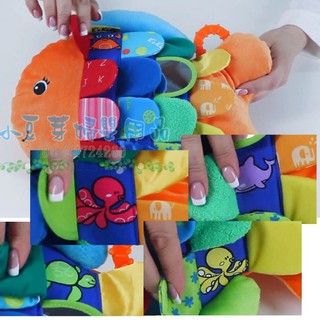 K's Kids 嬰兒枕/有趣的彩虹魚 §小豆芽§ K's Kids 奇智奇思 益智玩具系列-有趣的彩虹魚