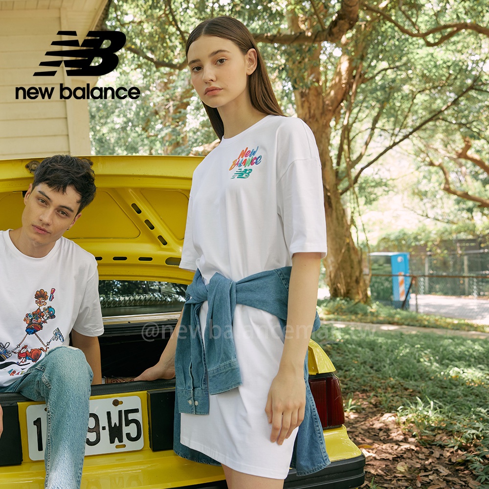 【New Balance】NB連身裙_女性_白色_WD21550WT