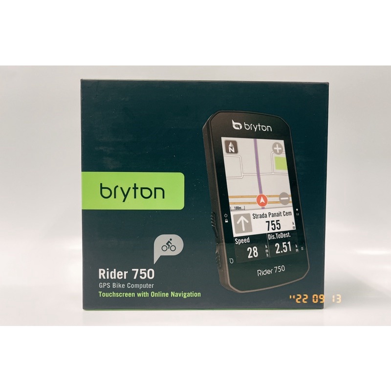 「晨晨客棧」Bryton Rider 750 GPS自行車智慧訓練記錄器(750 Bryton)