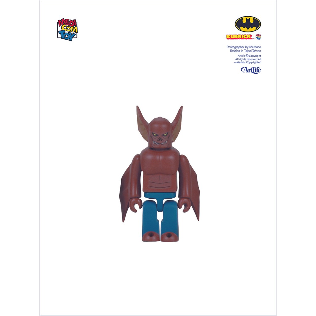 ArtLife @ KUBRICK Animated ブリスターシングルパック MANBAT 蝙蝠俠 蝙蝠人