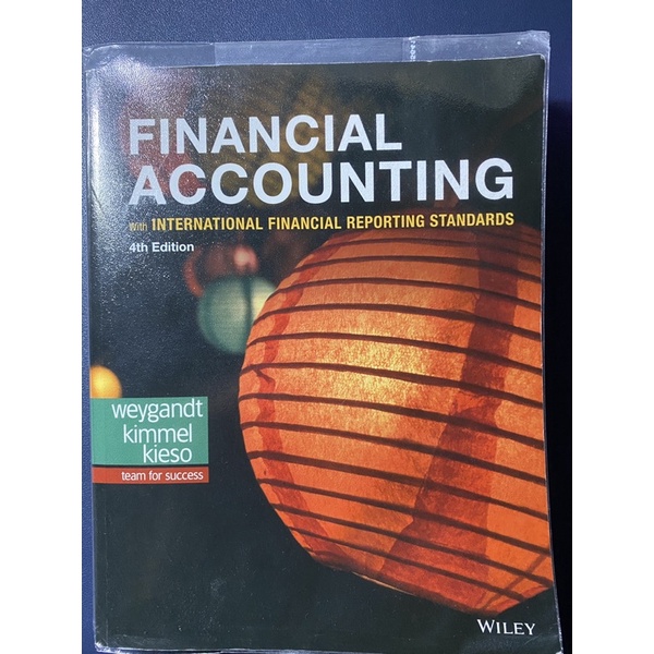 (二手)原文書 初級會計學 financial Accounting 4e 第四版 4th  9781119504306