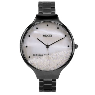 MEDOTA Ladies系列流沙雙層殼不鏽鋼錶帶女錶 / MI-9503