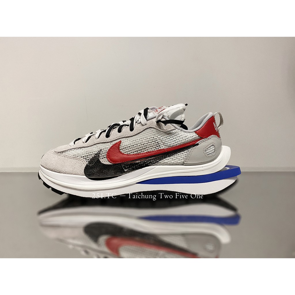 【貳伍壹.TC】Sacai X Nike VaporWaffle 白藍紅 二代 CV1363100