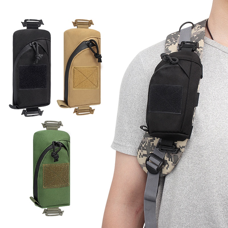 戶外肩帶包配件袋 900D 尼龍 EDC 戰術雜物包 Molle 醫療包