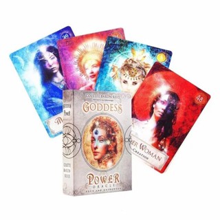 Goddess Power Oracle 52 Cards 力量女神 神諭卡英文版卡牌桌游