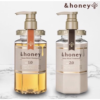 限量 【&honey】蜂蜜亮澤修護-洗髮乳1.0 護髮乳2.0