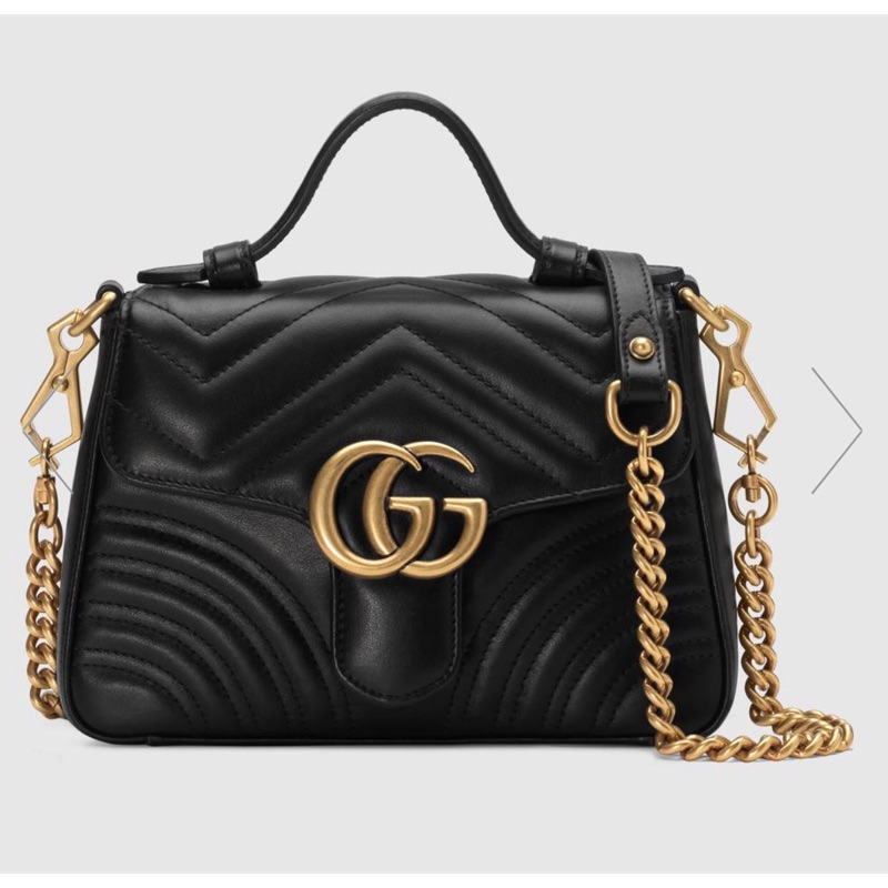 專櫃正品gucci郵差包gucci Marmont 系列19迷你郵差包 蝦皮購物