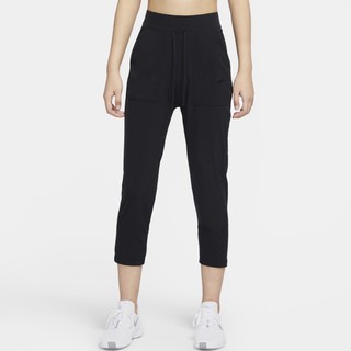 ⓉⒽⓇⒺⒺⒼ🔥NIKE BLISS LUXE 7/8 長褲 拉鍊口袋 導濕速乾 黑色 女款 CU4604-010