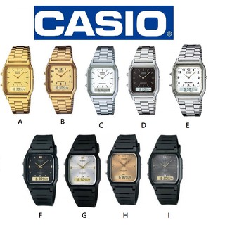 CASIO卡西歐手錶時尚輕巧鬧鈴電子錶雙顯/9款可選