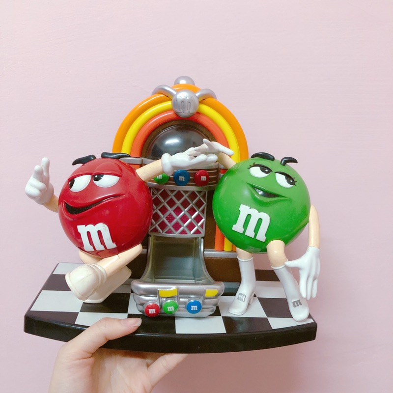 早期 復古 絕版 MM巧克力 糖果機 公仔 玩具 擺飾 糖果機