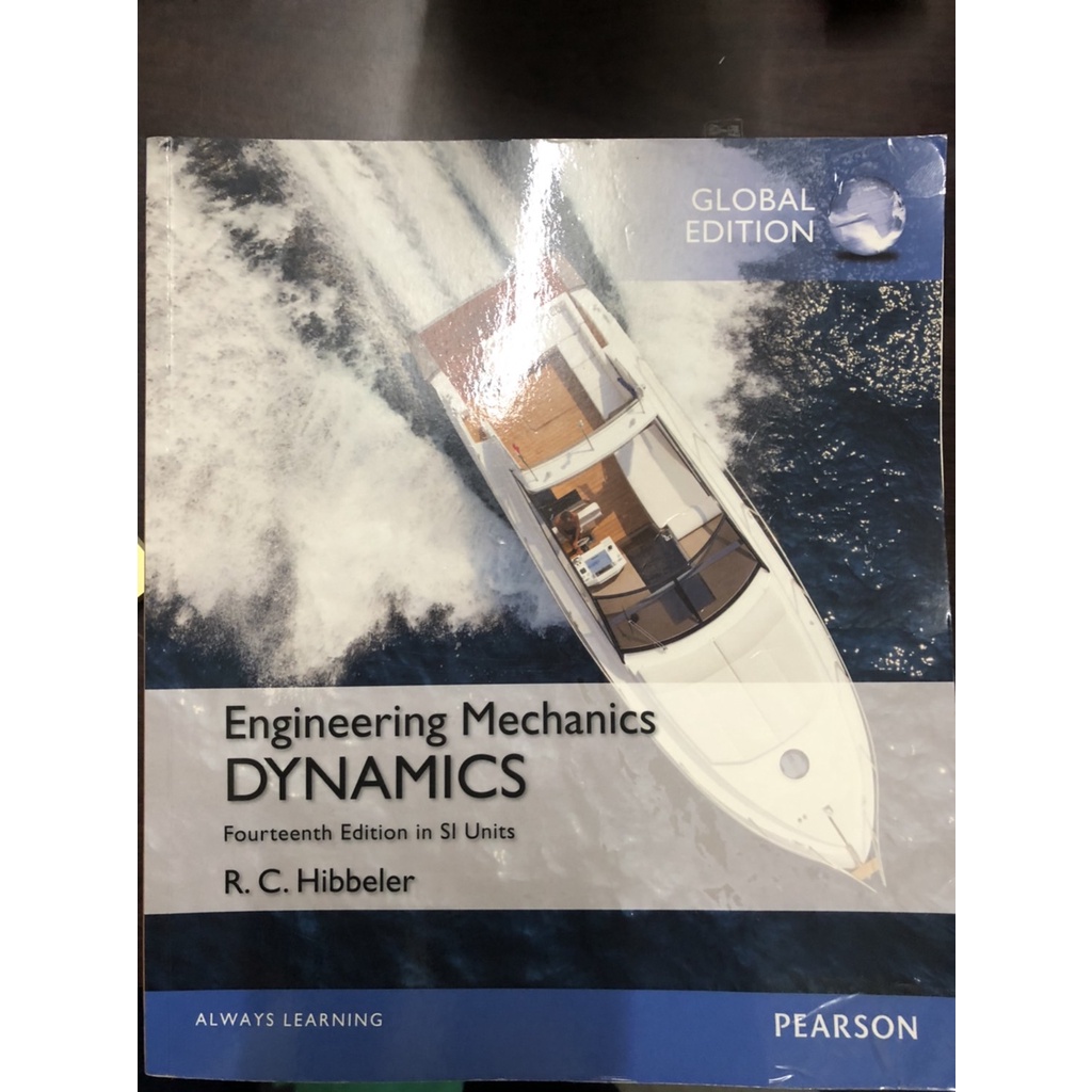 正版原文書動力學Engineering Mechanics Dynamics 14/e  9781292171951