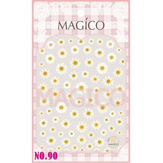 【跑單品拋售💢】Magico美甲極薄寫真背膠貼紙 小雛菊 90