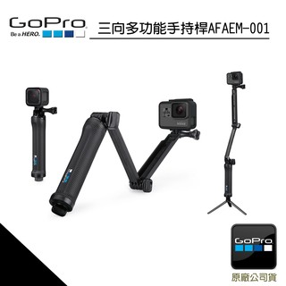 ［現貨秒寄］GoPro HERO10/9/8 原廠三向固定支架Osmo Action適用 AFAEM-001(公司貨)