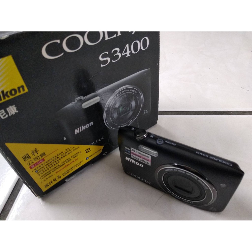 福利品 nikon s3400 數位相機 取代 A100 W810 W710 W620