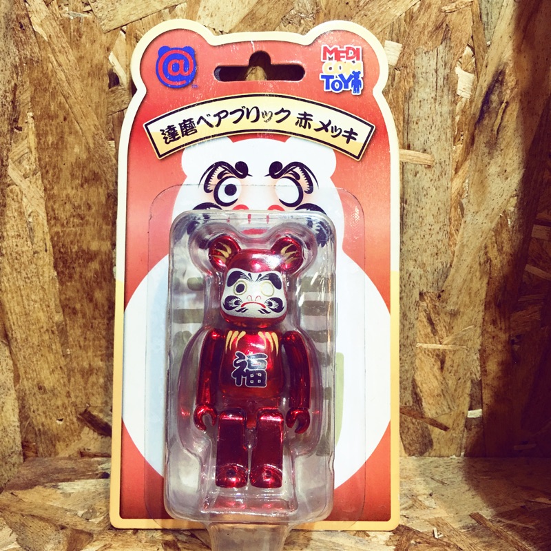 Be Rbrick Bearbrick 庫柏力克熊達磨100 全新未拆 蝦皮購物