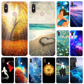 XIAOMI MI 小米 Mi Max 3 手機殼矽膠 TPU 卡通手機殼小米 Mi Max 3 印花手機殼