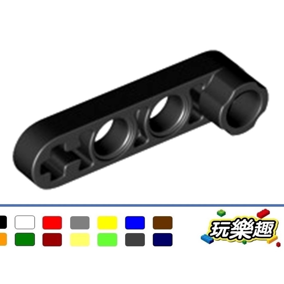 玩樂趣 LEGO樂高 2825 1x4Thin with Stud Connector 二手零件 2D40E-O