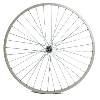 24吋淑女車單層鋁合金輪組 鎖牙式 540輪圈 24x1 3/8腳踏車輪框 -- 前輪組、單速後輪組、變速後輪組 可挑選
