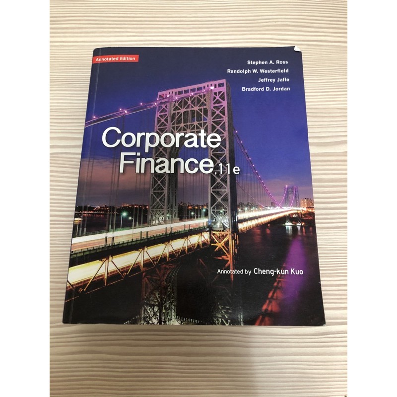 Corporate Finance 11e 財務管理 公司理財 原文書