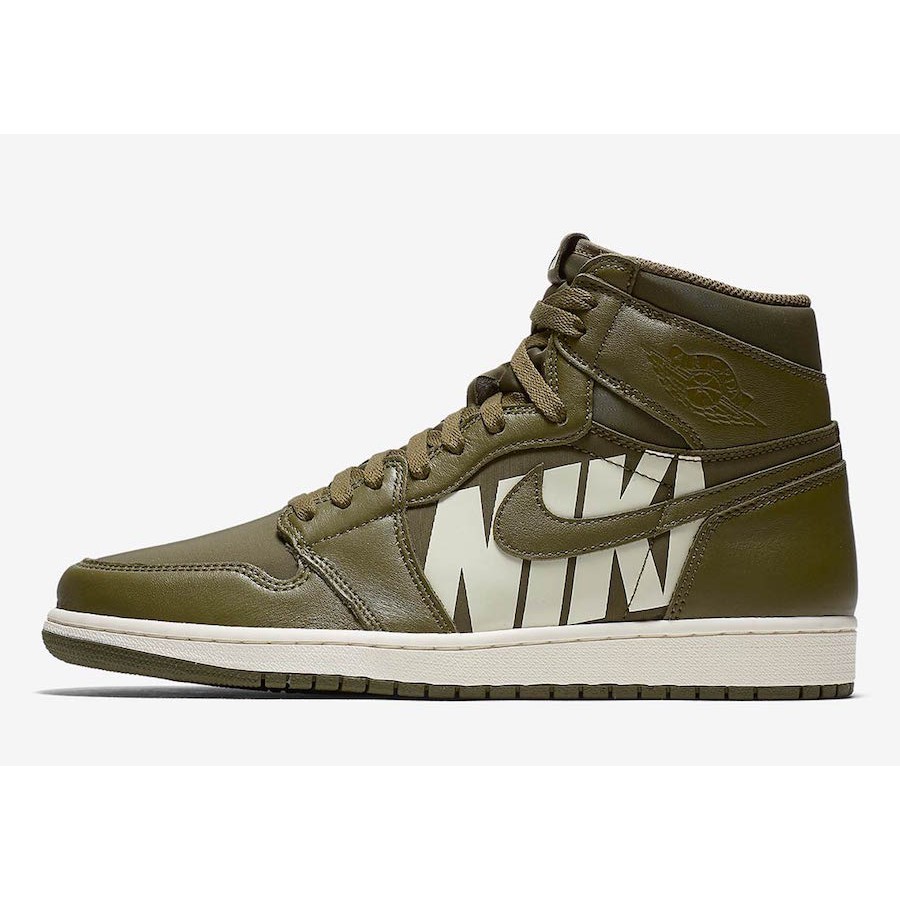 air jordan 1 olive canvas