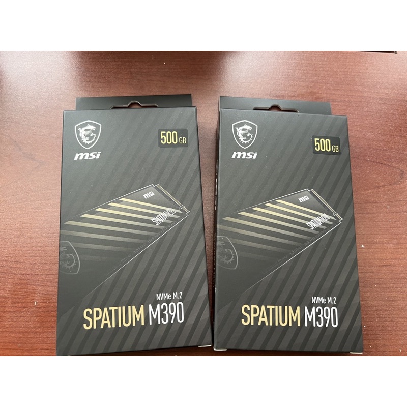 微星 SPATIUM M390 500GB M2 SSD