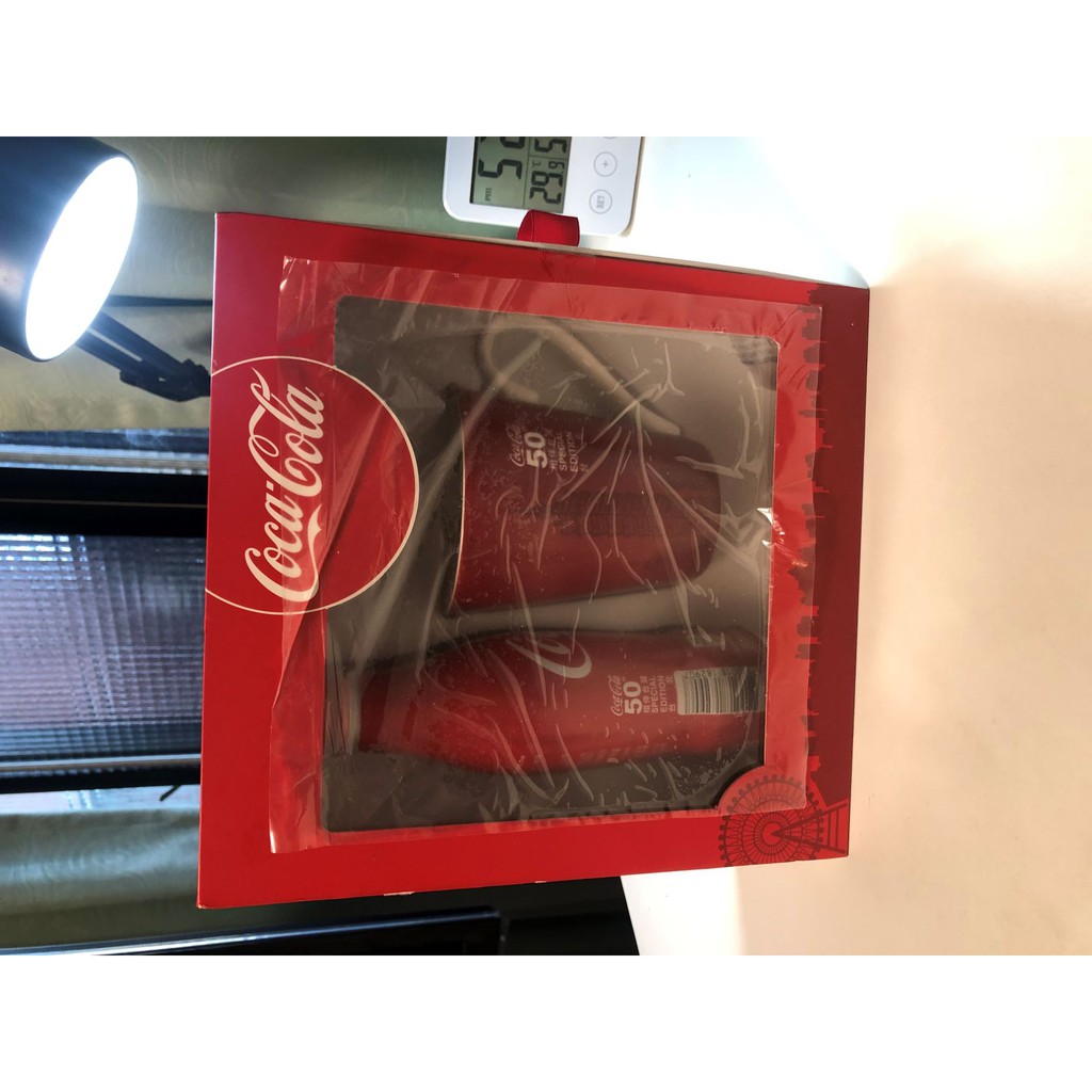 可口可樂 50週年 台灣台北101限定馬克杯禮盒版