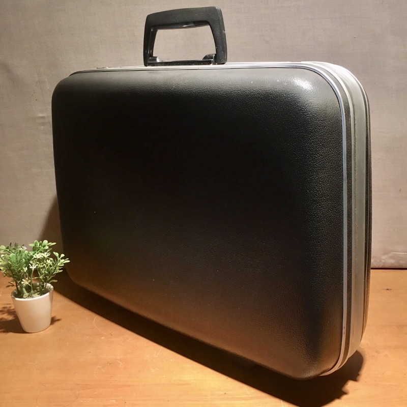 早期 灰色 硬殼手提行李箱 硬殼行李箱 手提行李箱 手提箱 行李箱 旅行箱 提箱 早期手提箱 古董手提箱