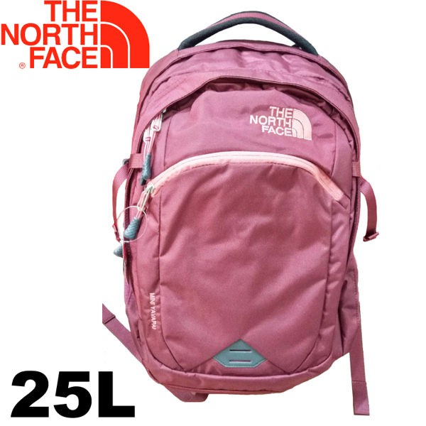 【The North Face 美國 25L 13吋電腦背包《巴羅洛紅》】CA7K/電腦背包/電腦包/後背包/悠遊山水