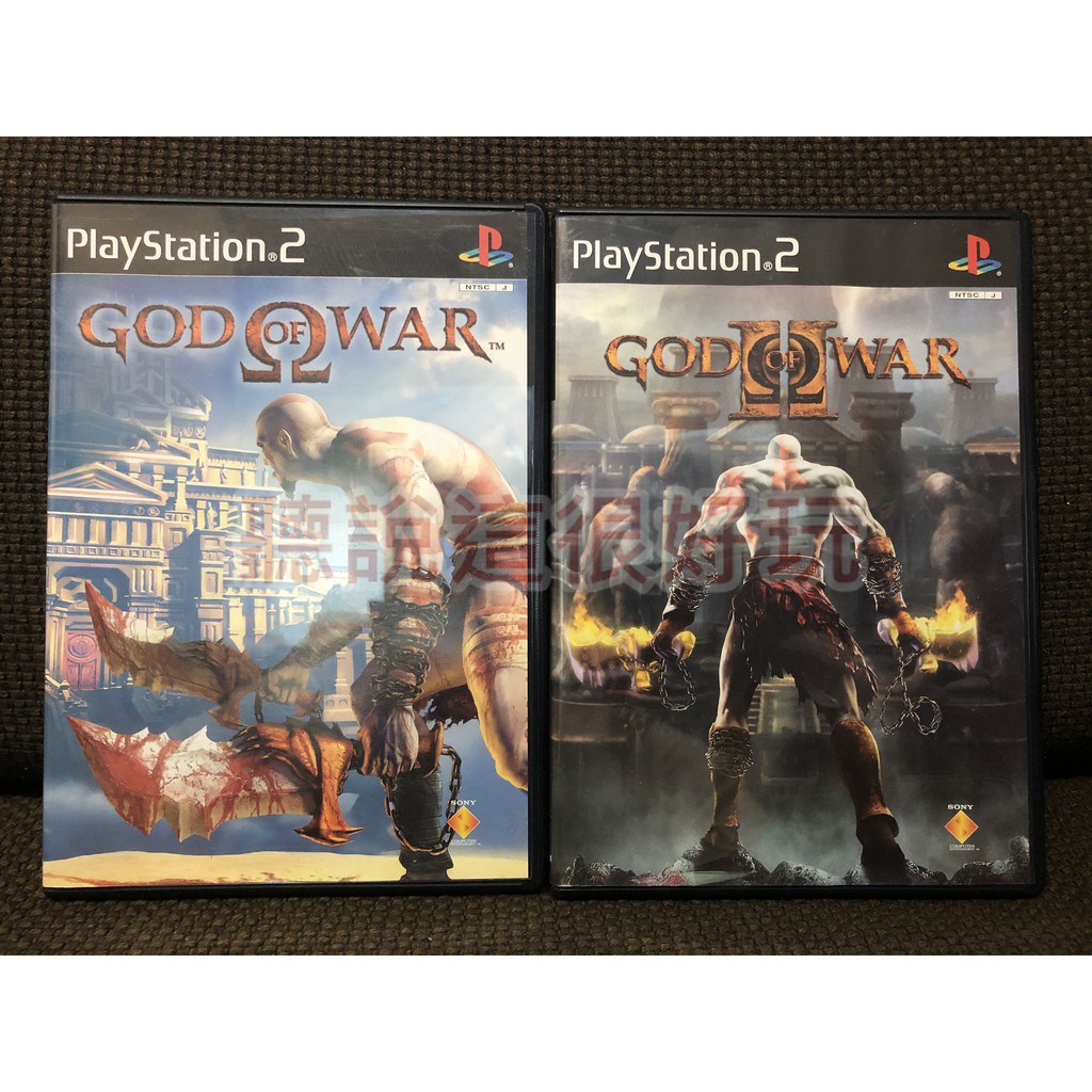 現貨在台 亞英版 PS2 戰神 1 + 2 God of War 1 2 正版 遊戲 14 T949