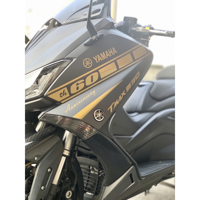 Yamaha Tmax12-16年 60週年3M割字貼紙